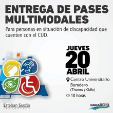 Se entregarán Pases Multimodales para Libre Transporte en la provincia