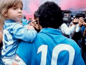 La tierna foto que compartió Dalma Mara tras la victoria del Nápoli