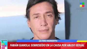 Fabián Gianola fue sobreseído en la causa de abuso sexual iniciada por Fernanda Meneses