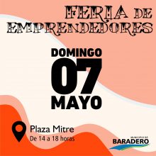 Domingo Feria de Emprendedores en Plaza Mitre