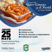 Se viene la Fiesta del Guiso Carrero y el Pastel en Ireneo Portela