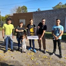 Los libertarios recorrieron los barrios
