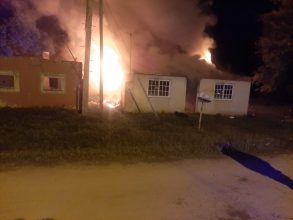 Incendio en una vivienda