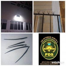 Aprehendieron a tres menores por hacer daños en un comercio