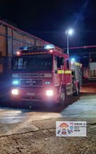 Principio de incendio en la fábrica Ardion