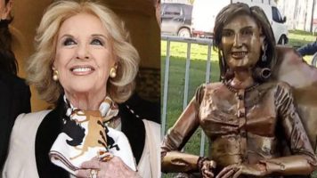 La drástica decisión que tomaron con la estatua viral de Mirtha Legrand