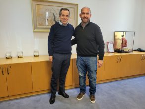 Tras los importantes anuncios de Toyota, el intendente Esteban Sanzio se reunió con el presidente de la empresa