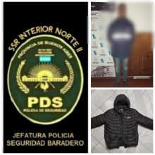 Un aprehendido por robarle la campera a un menor de edad