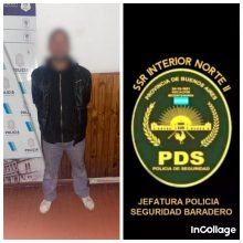 Aprehendieron a un hombre con varios objetos robados