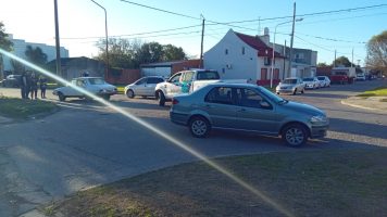 Chocaron dos autos