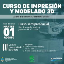 Cuatro nuevos cursos en el Centro Universitario Baradero