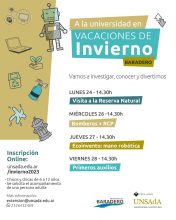 Con distintas propuestas se viene la quinta edición de «En vacaciones de invierno vamos a la Universidad»
