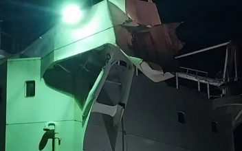 Colisionaron dos buques en el río Paraná a la altura de Ramallo
