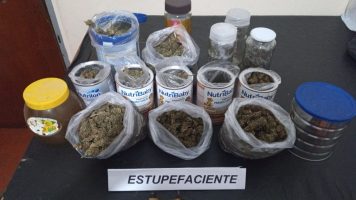 Detuvieron a un hombre y le secuestraron droga
