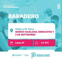 El Registro Provincial de las Personas llevará adelante dos operativos en distintos puntos de nuestra ciudad para que realices los siguientes trámites: