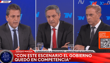 Sergio Massa: “Me quedo hasta el 10 de diciembre, nunca suelto el timón en medio de una tormenta”