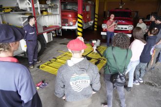 Se llevó adelante una Jornada de Prevención de Incendios y Primeros Auxilios en zonas rurales