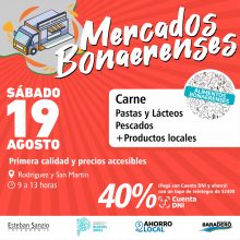 Sábado de Mercados Bonaerenses en Baradero