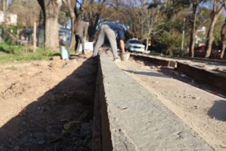 Se ultiman detalles de la obra de restauración y mejoramiento de Av. del Trabajo