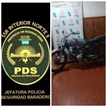 Aprehenden a un menor de edad que circulaba con una moto con el motor y el cuadro adulterados y además sin patente