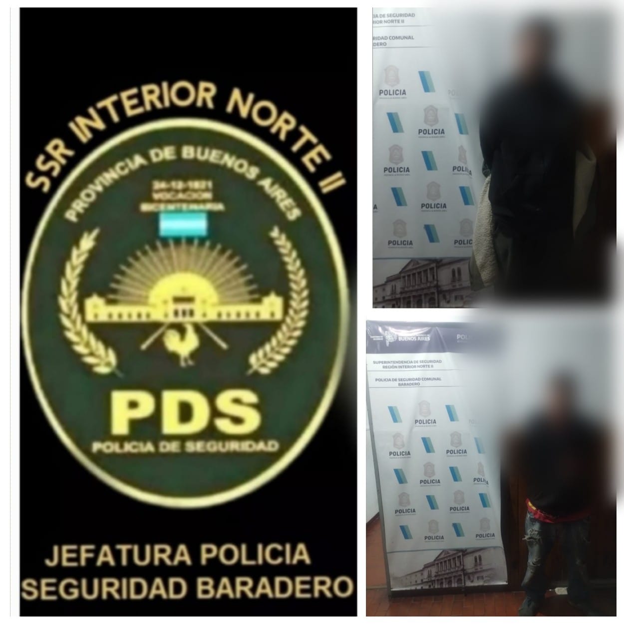 Dos aprehendidos por robo a un comercio