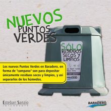 ?¡Tenemos nuevos contenedores verdes!