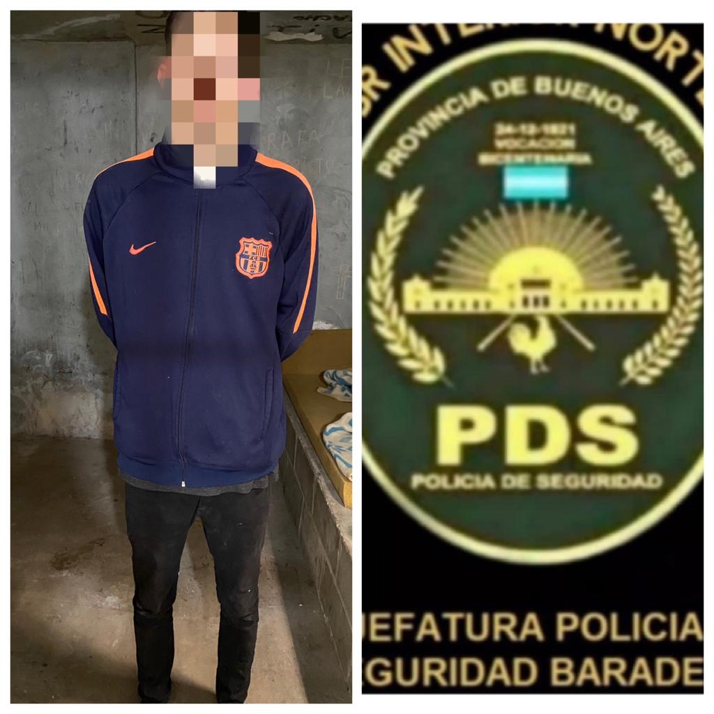Un aprehendido por ocacionar daños en un domicio y amenazar al personal policial