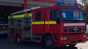 Incendio de un auto