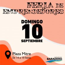 Domingo de Feria de Emprendedores en la Plaza Mitre