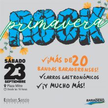Primavera Rock, un evento con más de 20 bandas de Baradero que tendrá lugar en la Plaza Mitre