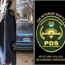 Encuentran en nuestra ciudad un auto robado en Exaltación de la Cruz