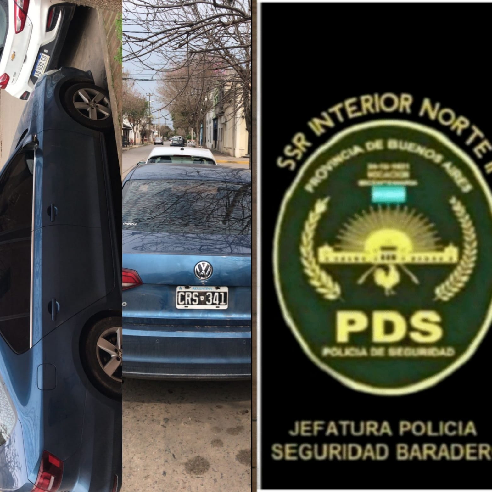 Encuentran en nuestra ciudad un auto robado en Exaltación de la Cruz