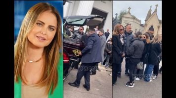 Indignación y dolor en el conmovedor último adiós a Silvina Luna: familia, amigos y famosos despidieron a la actriz