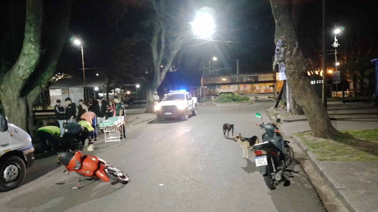 Accidente de moto