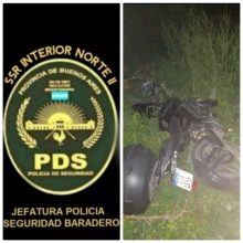 Recuperan otra moto robada