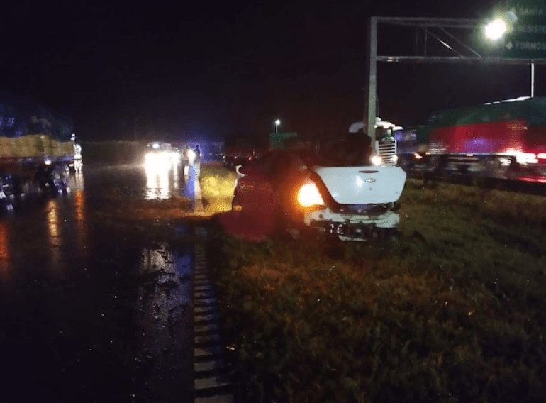 Familia sampedrina accidentada en Santa Fe: un bebé de 5 meses y su madre en terapia intensiva
