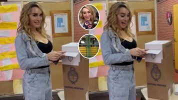 Elecciones 2023: votó Fátima Florez, la policía cerró las puertas del colegio y la gente estalló