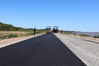 Inició la segunda etapa de la obra de pavimentación de Costanera Sur