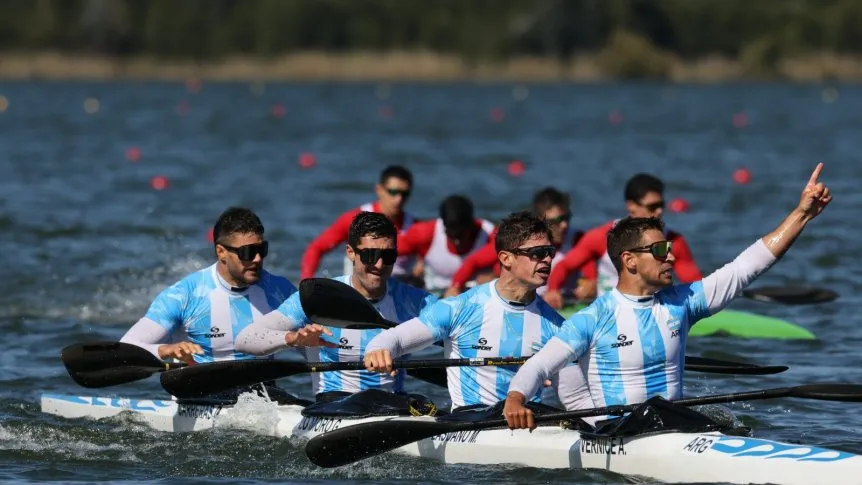 El K4 500 masculino es el campeón de Santiago 2023