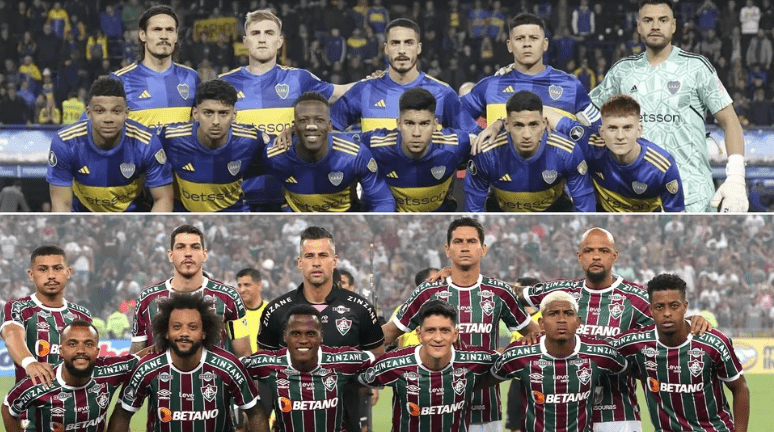 Así formarán Boca Juniors y Fluminense en la final de la Copa Libertadores