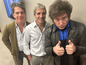 Javier Milei comenzó su gira por Estados Unidos con Luis Caputo, el posible ministro de Economía, en la comitiva
