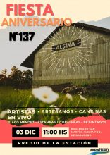 ¡¡¡FESTEJAMOS LOS 137 AÑOS DE HISTORIA DE NUESTRO QUERIDO PUEBLO!!!