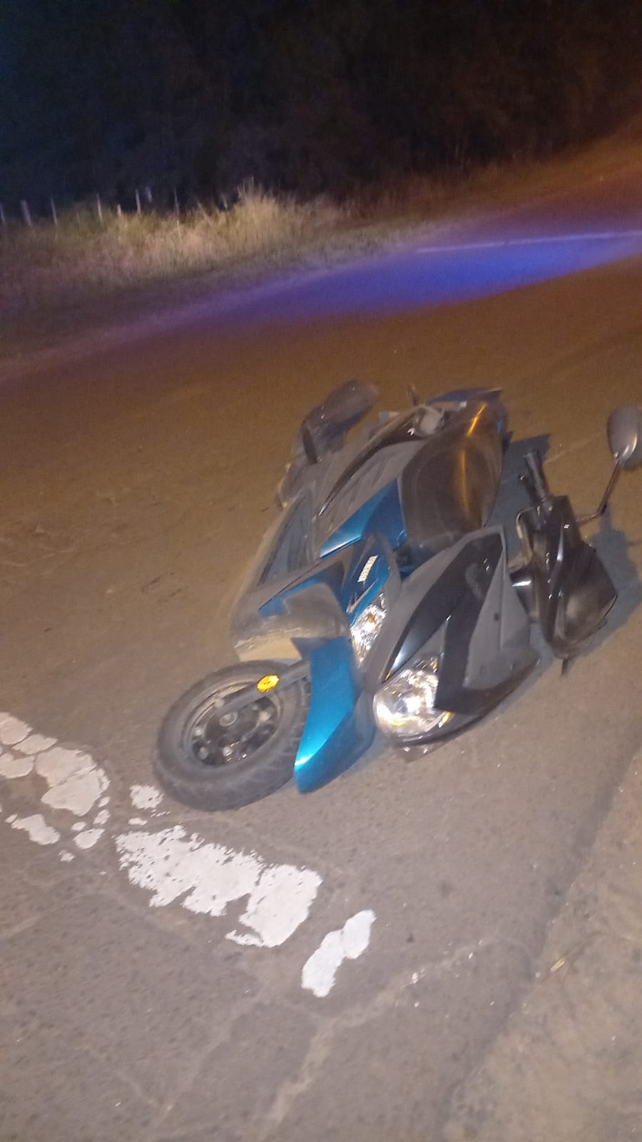 Accidente de moto