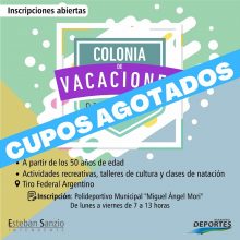 ¡Cupos agotados! ??