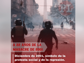 Diciembre 2001. «Que se vayan todos»
