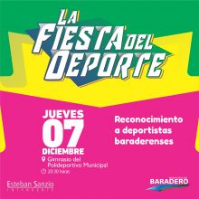 La Fiesta del Deporte llegó para quedarse
