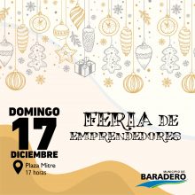 Se viene la Feria de Emprendedores navideña