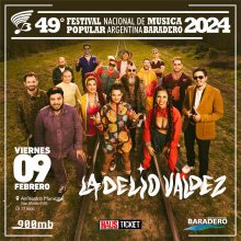 Presentación del 49° Festival Nacional de Música Popular Argentina Baradero 2024