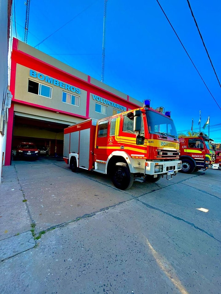 Incendio de pasto camino a Irineo Portela