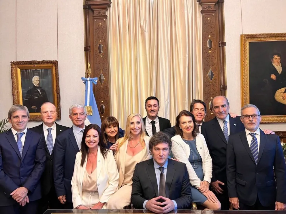 Javier Milei presidente: en una ceremonia a puertas cerradas, juraron los ministros